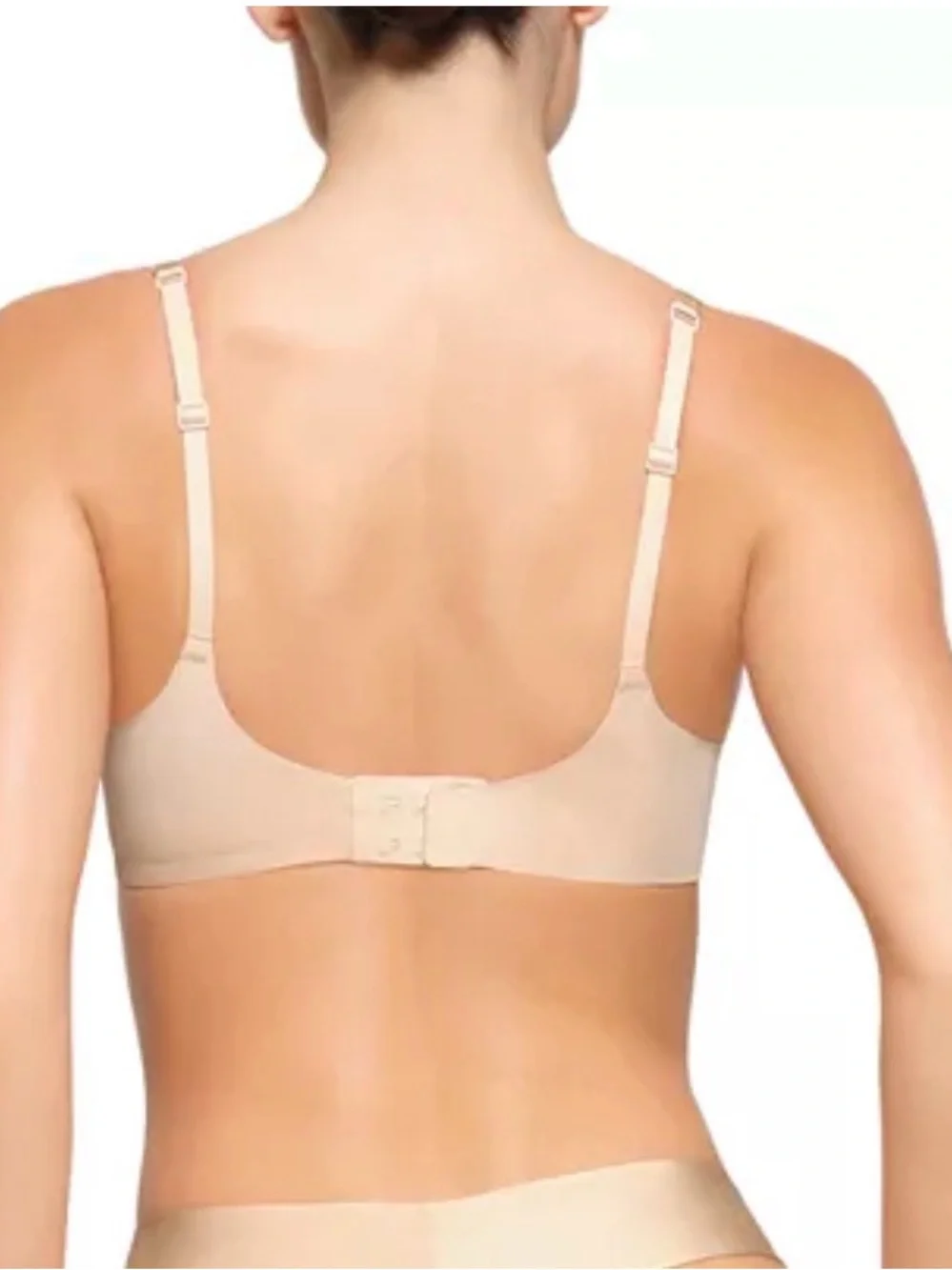 SKIMS Ultimate Push Up Plunge Bra Beige 32C NWT IN PACKAGE - Picture 2 of 11